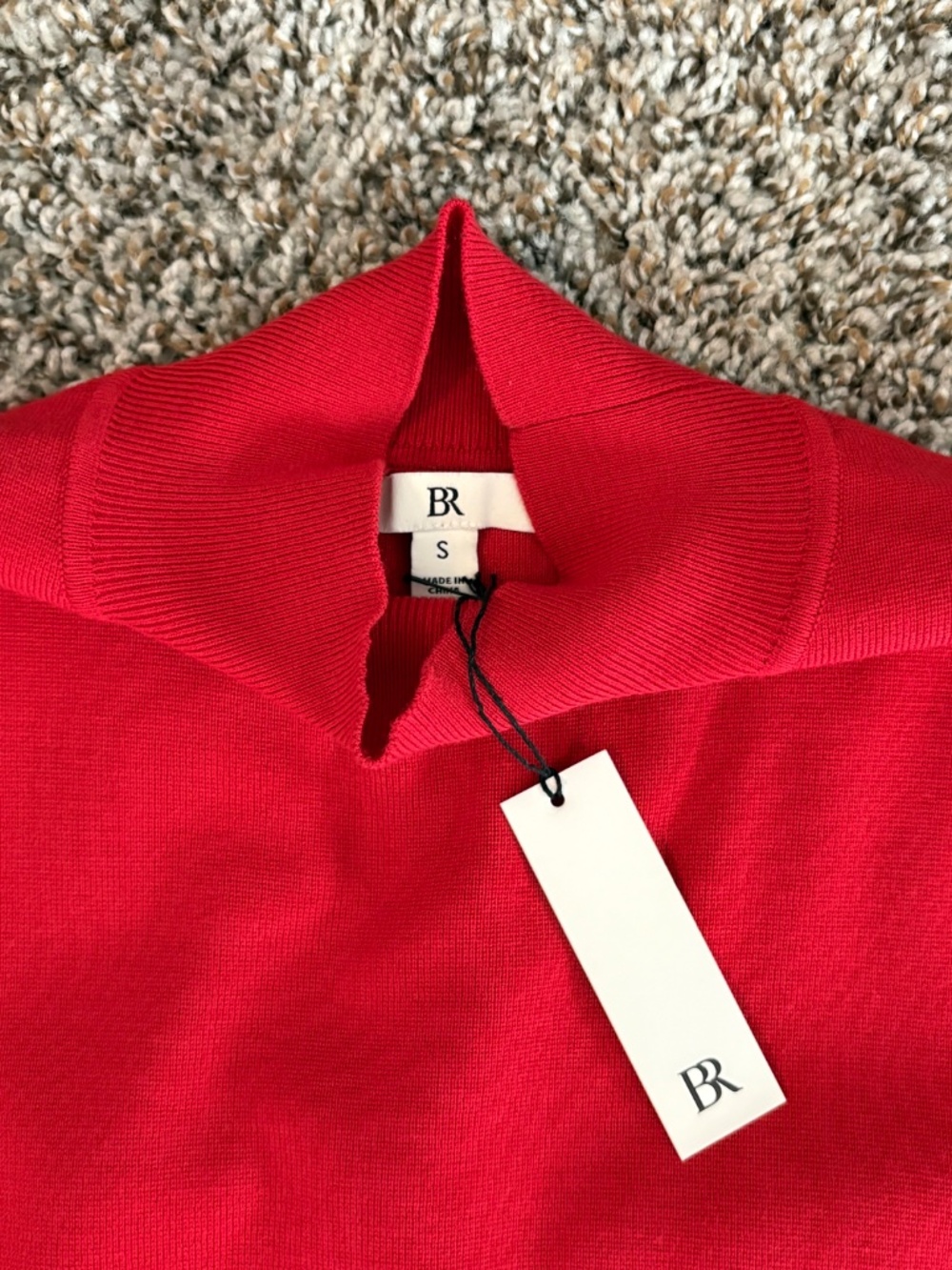 Banana Republic Mock-Neck Wrap Sweater Dress - Small - Picture 4 of 5